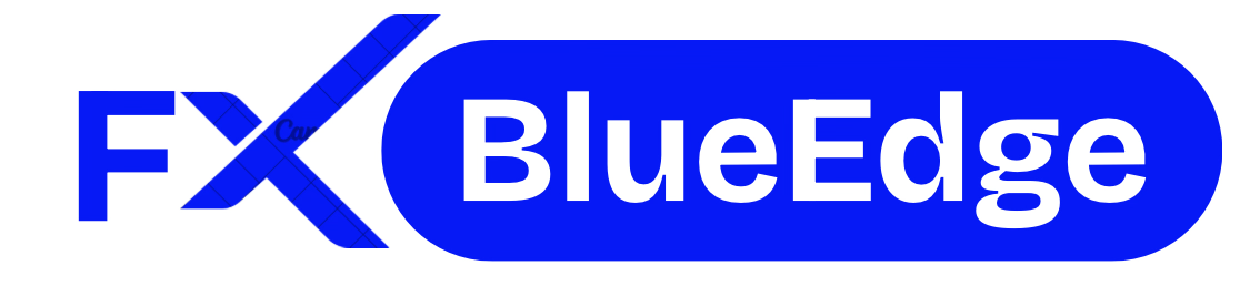 fxblueedge logo for automated forex trading bot